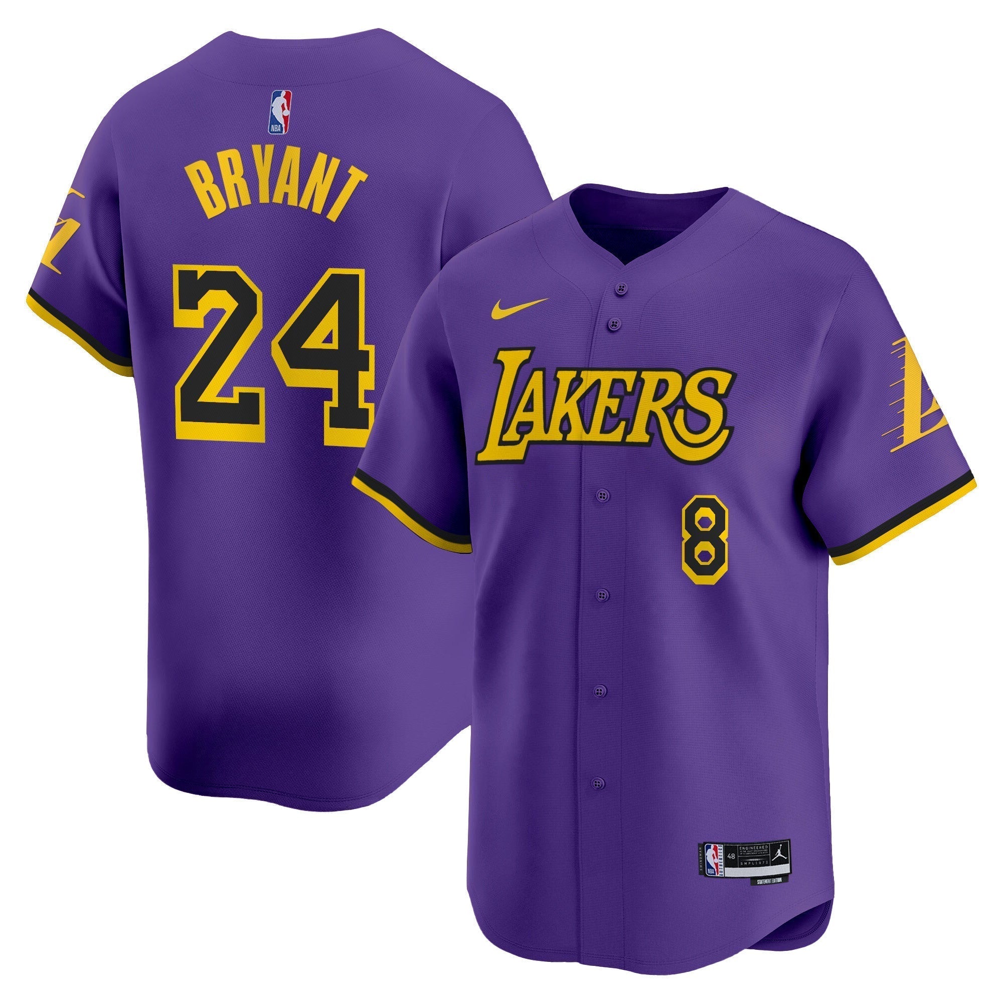 LAL Vapor Baseball Jersey - Stitched