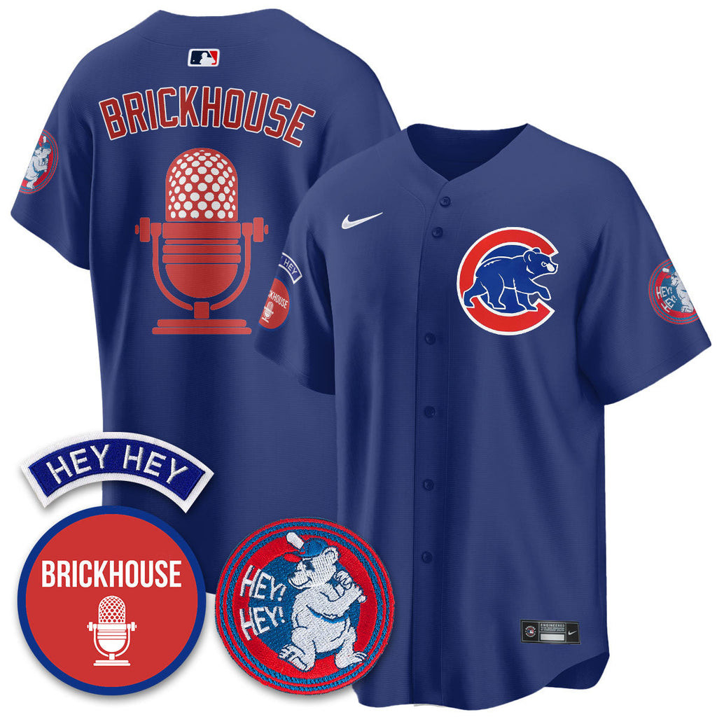 CHC Limited Jersey - Jack Brickhouse "Hey Hey" Patch - Stitched