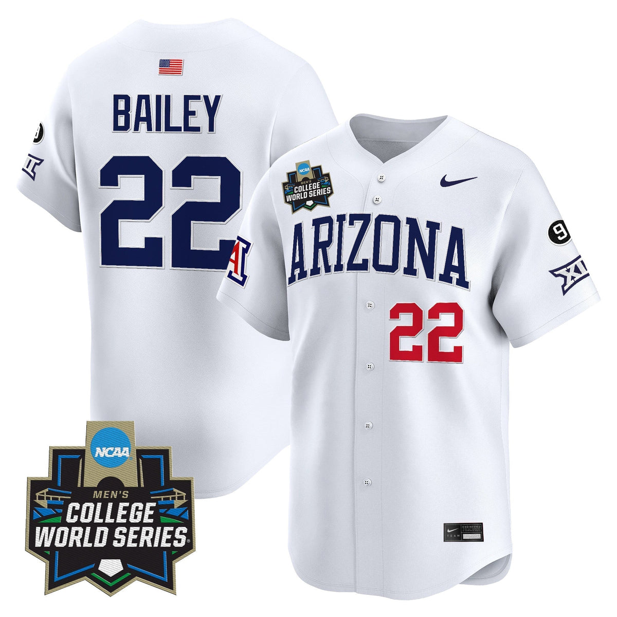 ARIZ 2025 World Series Vapor Premier Limited Jersey - Stitched