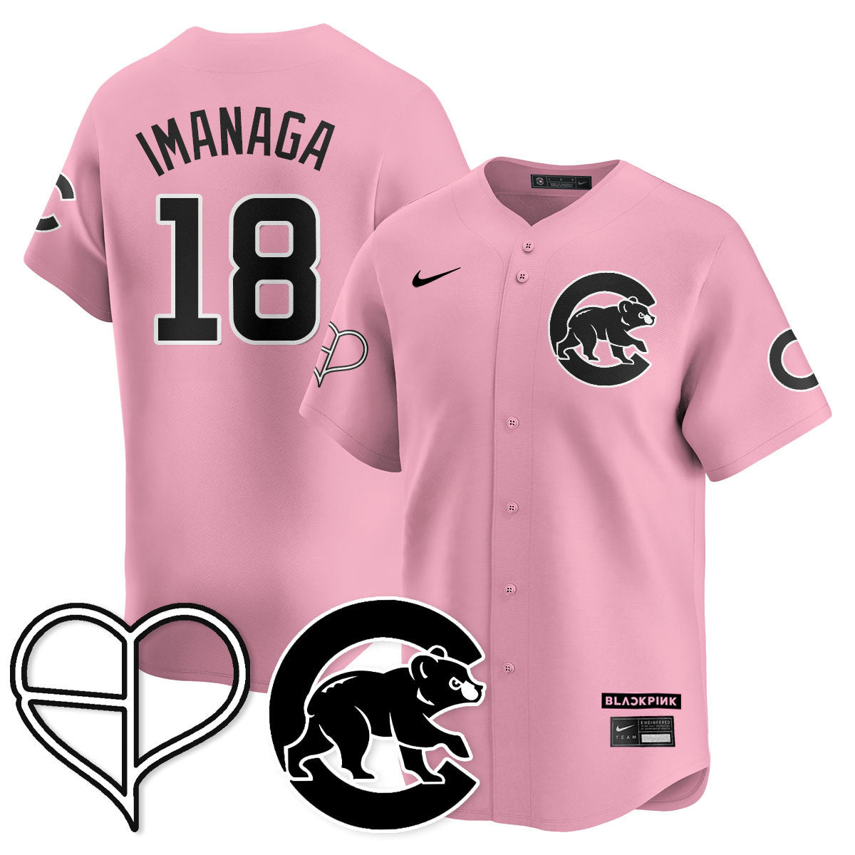 Chicago Cubs BL??KPI?K 2025 Limited Custom Jersey - All Stitched
