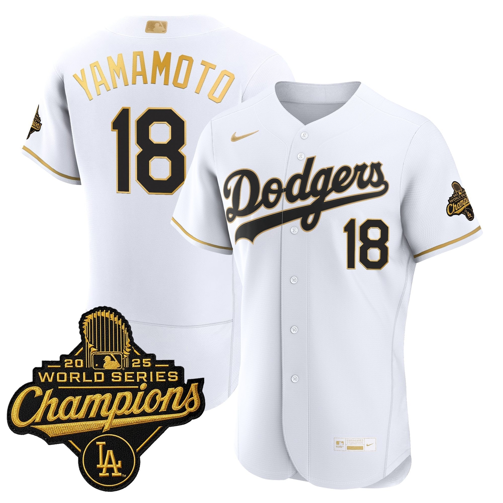 LAD "Gold Collection" Premier Elite Jersey - Stitched