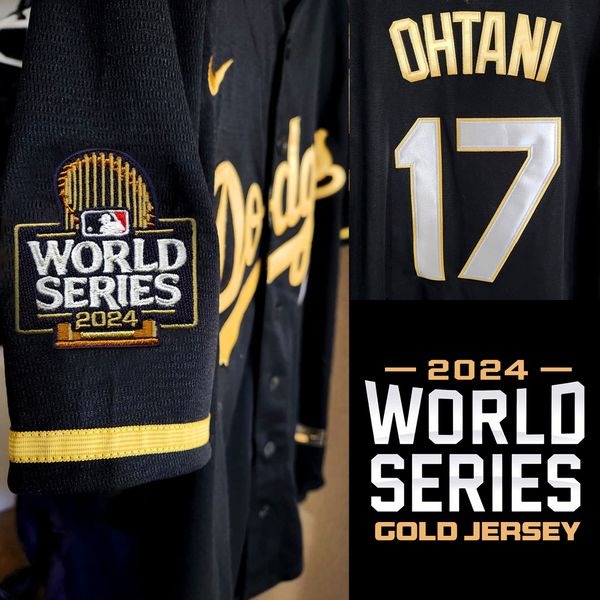 LAD World Series NL Champions Jersey - Stitched