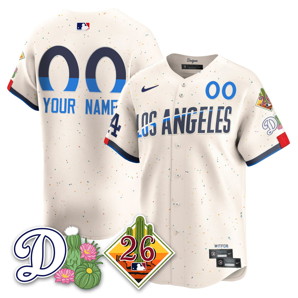 LAD 2026 Spring Training Vapor Limited Jersey - Stitched