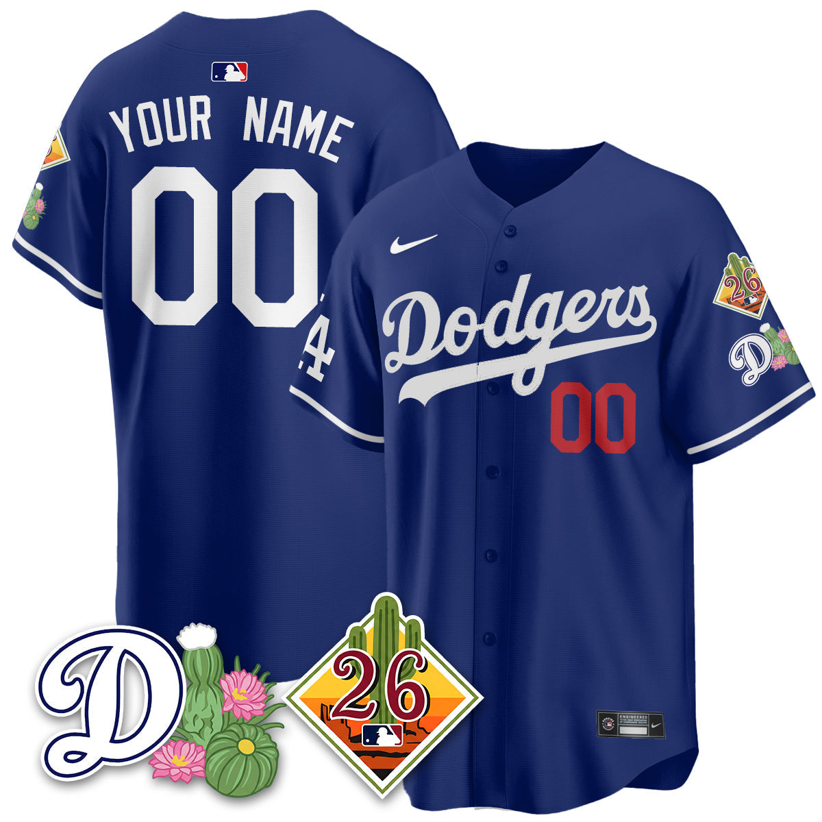 LAD 2026 Spring Training Vapor Limited Jersey - Stitched