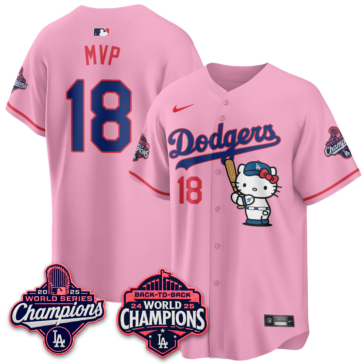 LAD x Meow KT Night 2026 Royal Edition Jersey - Stitched