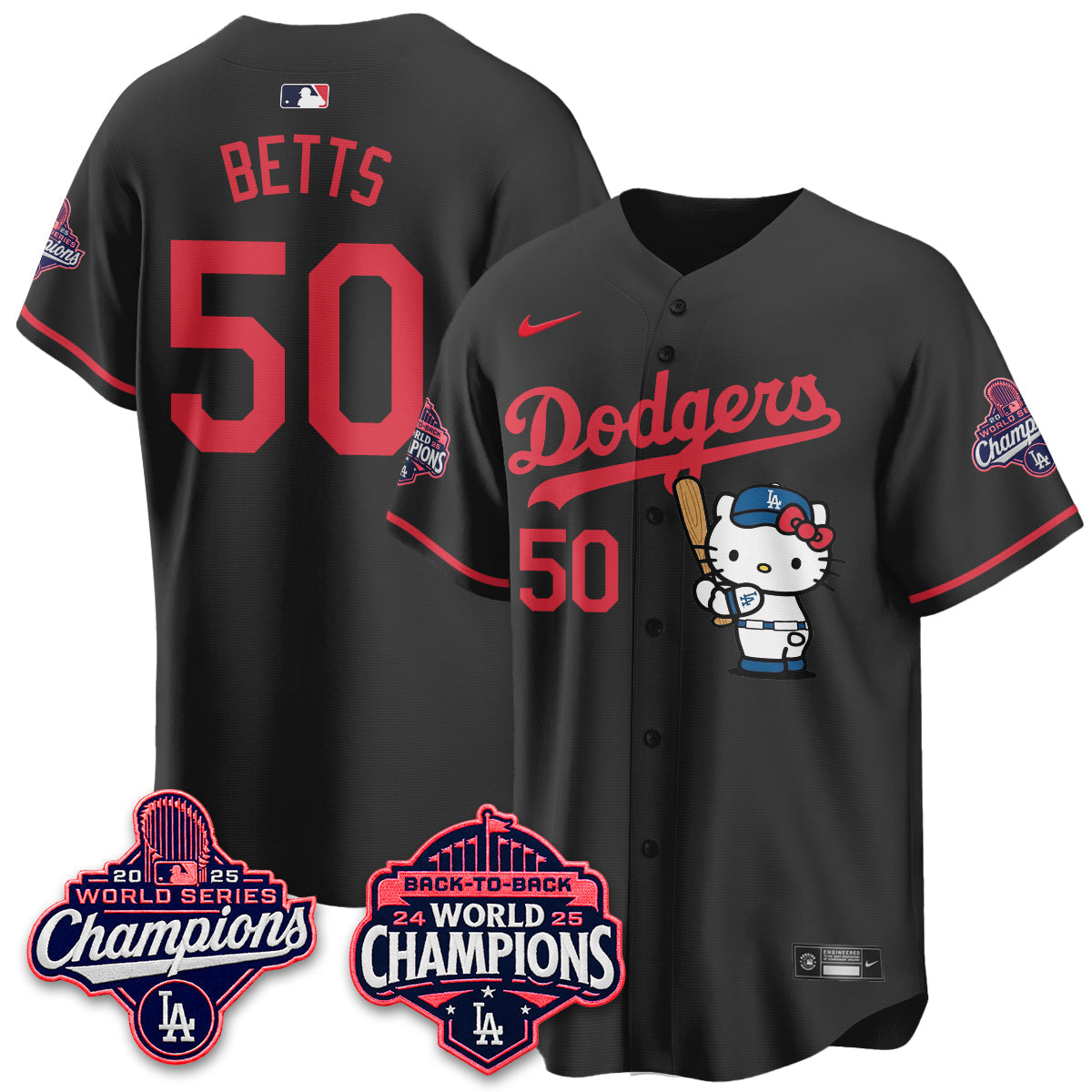 LAD x Meow KT Night 2026 Royal Edition Jersey - Stitched