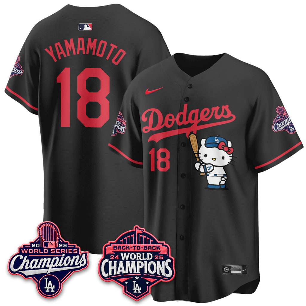 LAD x Meow KT Night 2026 Pink Edition Jersey - Stitched